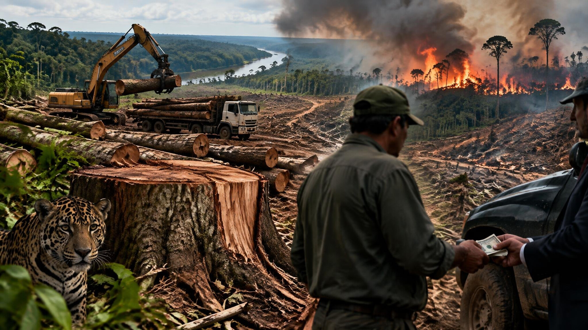 amazon rainforest destruction